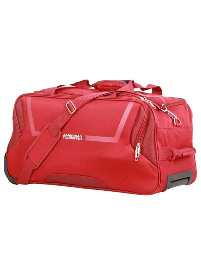 AMERICAN TOURISTER Cosmo 67cm Duffel - Sleek Red with 3-Year Warranty