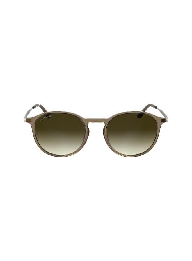 LACOSTE Elegance: Chic Round Sunglasses for Women