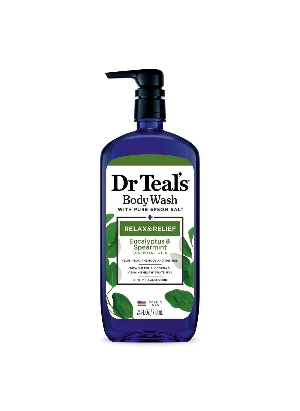 Dr Teal's Epsom Salt Revive Wash - Eucalyptus & Spearmint 710ml