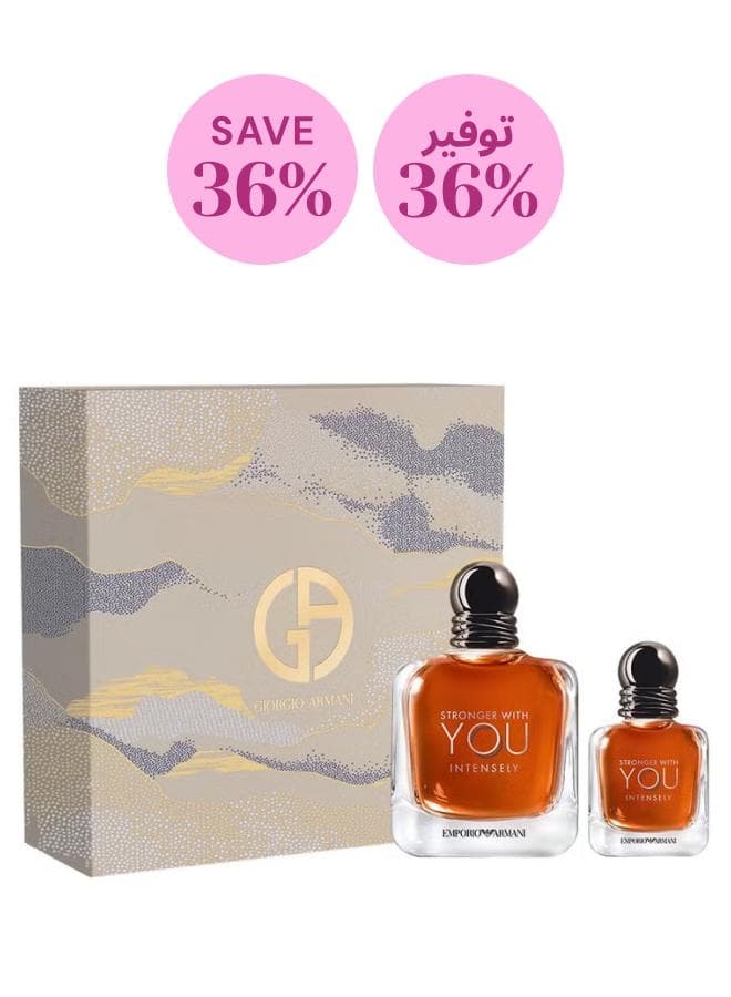 Emporio Armani Stronger With You Intensely Set 100ml & 30ml