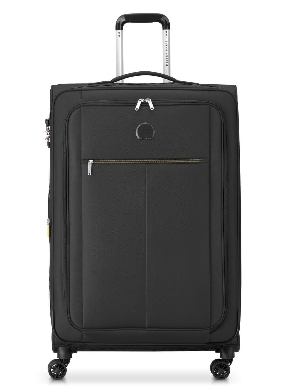 DELSEY Paris Pin Up 6 78cm Luxe Expandable Trolley in Black - Image 1