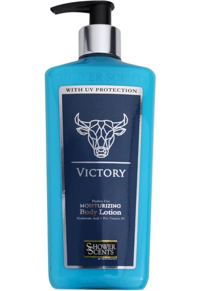 Shower Scents Victory Moisturizing Lotion 312ml - Image 1