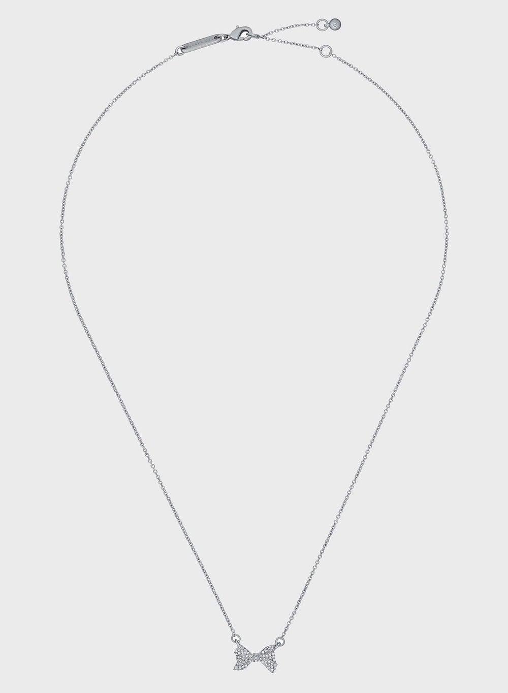 قلادة العقدة الفيونكة الكريستالية: إبهار وجاذبية - Image 1