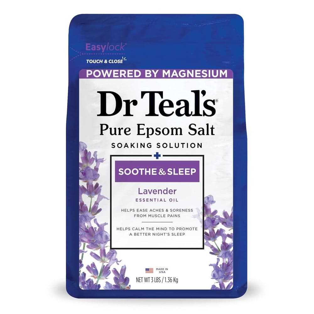 Dr Teal's Lavender Epsom Bath Salts for Relaxation 1.36Kg - Image 1