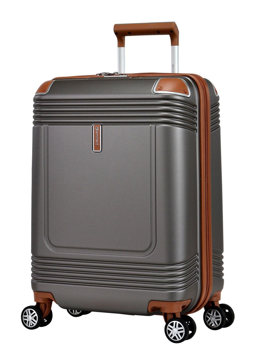 Eminent 20 KK10 Gold Grey: Polycarbonate Cabin Trolley with TSA Lock