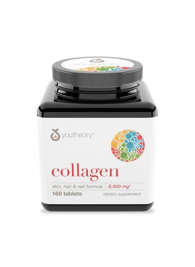 Youtheory Advanced Collagen 160 Tablets with Vitamin C