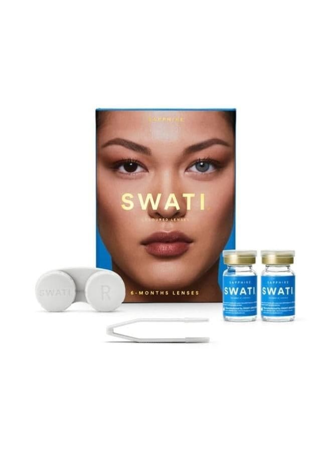 Sapphire Symphony Colored Contacts - 6 Month Wear - Image 1