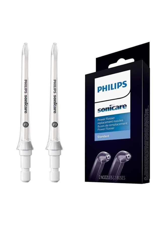 رؤوس بديلة F1 لجهاز Philips Sonicare لتنظيف الأسنان بالماء - Image 1