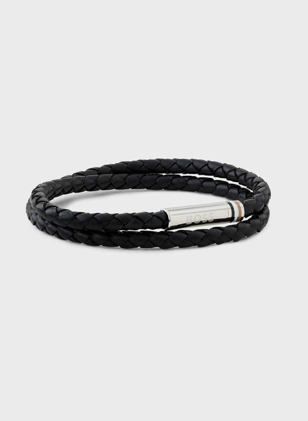 BOSS Ares Men's Bracelet - Elegance in Leather