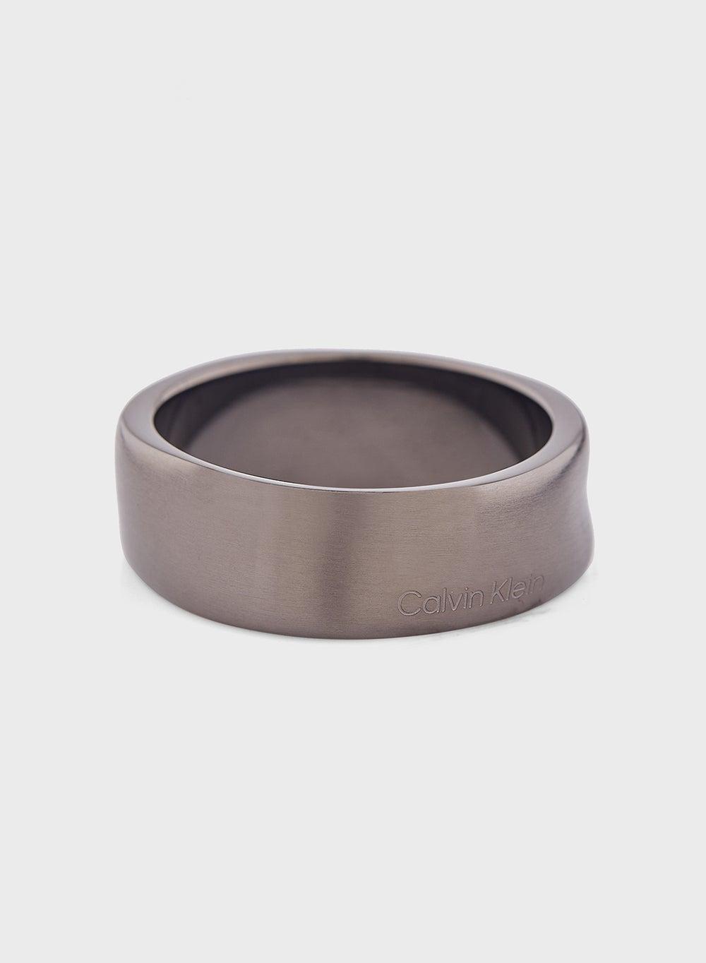 CALVIN KLEIN Ck Metallic Waves Men's Ring