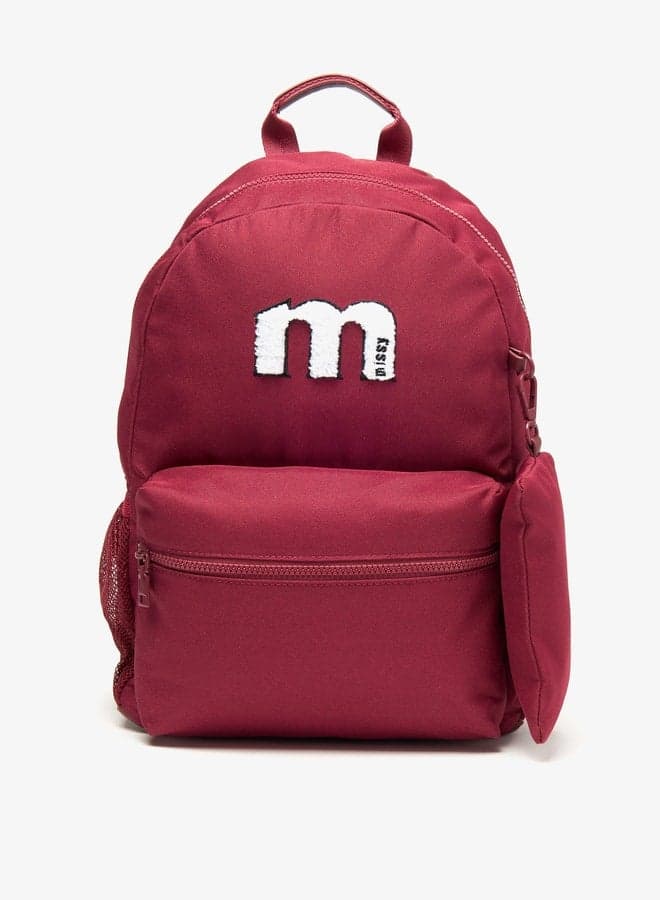 MISSY Elegant Women’s Logo Backpack with Adjustable Straps