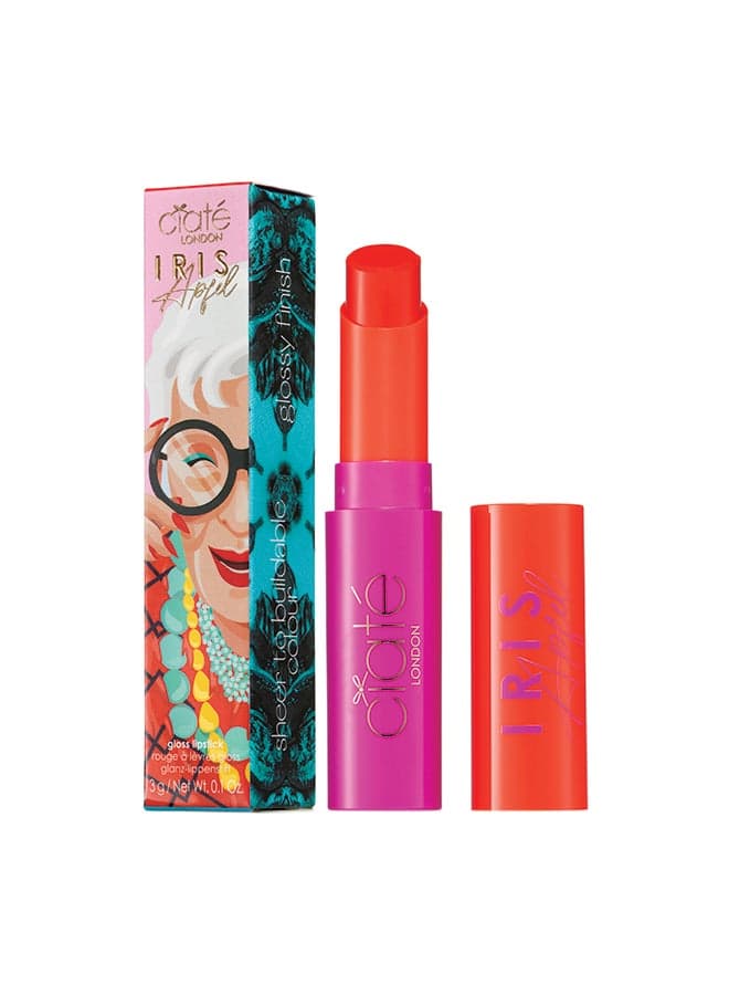 Iris Apfel Luxe Red Lipstick - Bold & Iconic