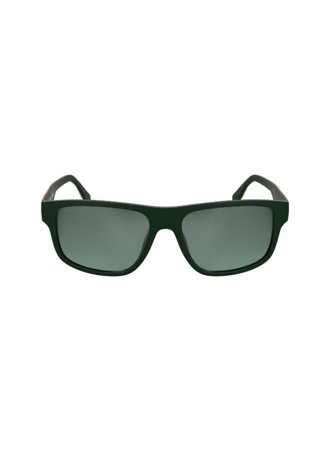 LACOSTE Modern Edge Rectangle Sunglasses for Men