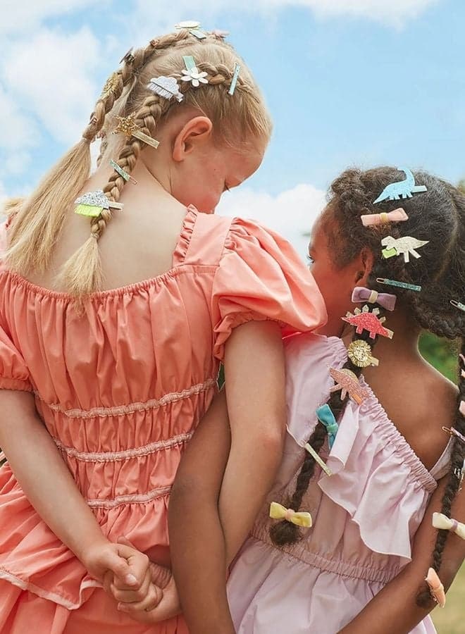 Meri Meri Icon Sparkle and Fun Hair Clips – Set of 8 - Image 1