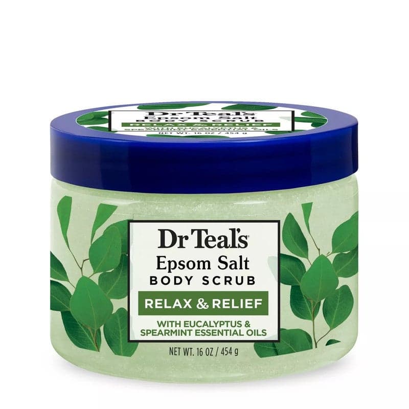 Dr Teal's Eucalyptus & Spearmint Epsom Body Scrub 454g