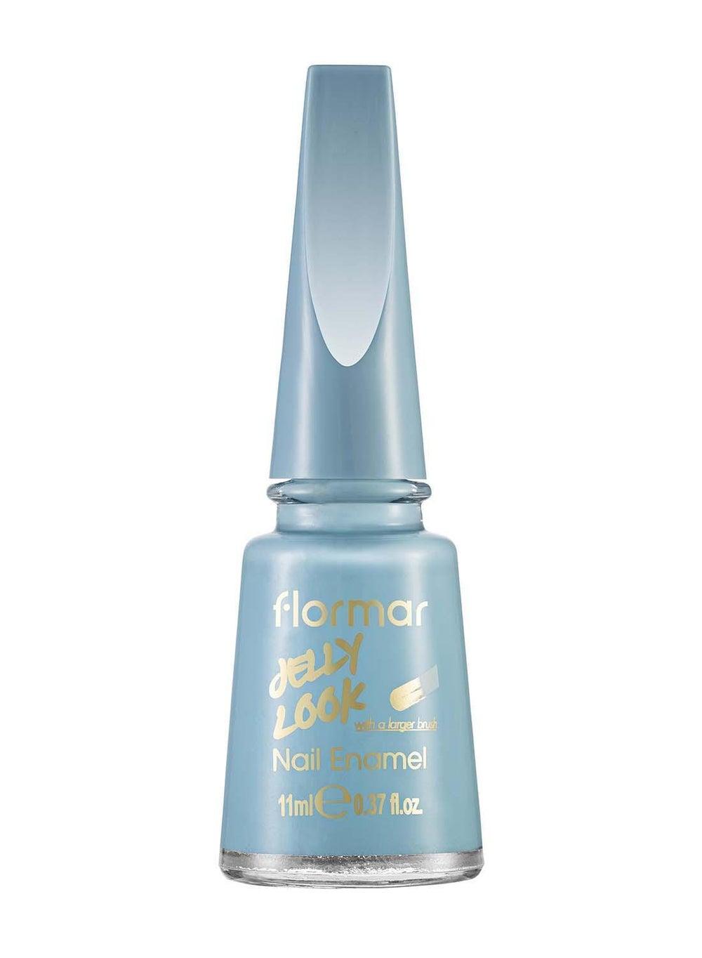 طلاء أظافر Flormar Jelly Look - الأزرق السماوي JL09 - Image 1