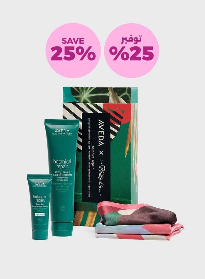 Botanical Repair Strengthening Duo & Designer Hair Scarf - Image 1