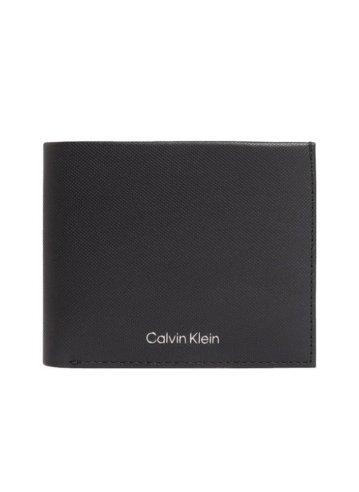 CALVIN KLEIN Bi-Fold Men's Wallet with Elegant Logo Detail - Image 1