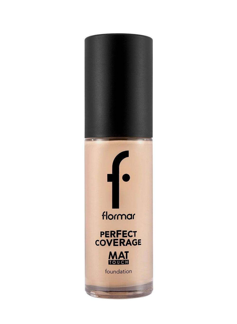 Flormar Matte Perfect Coverage Foundation - 320 Porcelain Ivory - Image 1