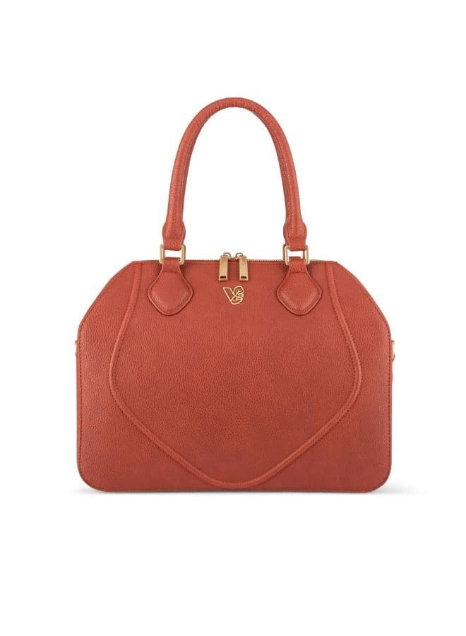 Veganologie Gemma Brown Tote - Crafted From 17 Recycled Bottles