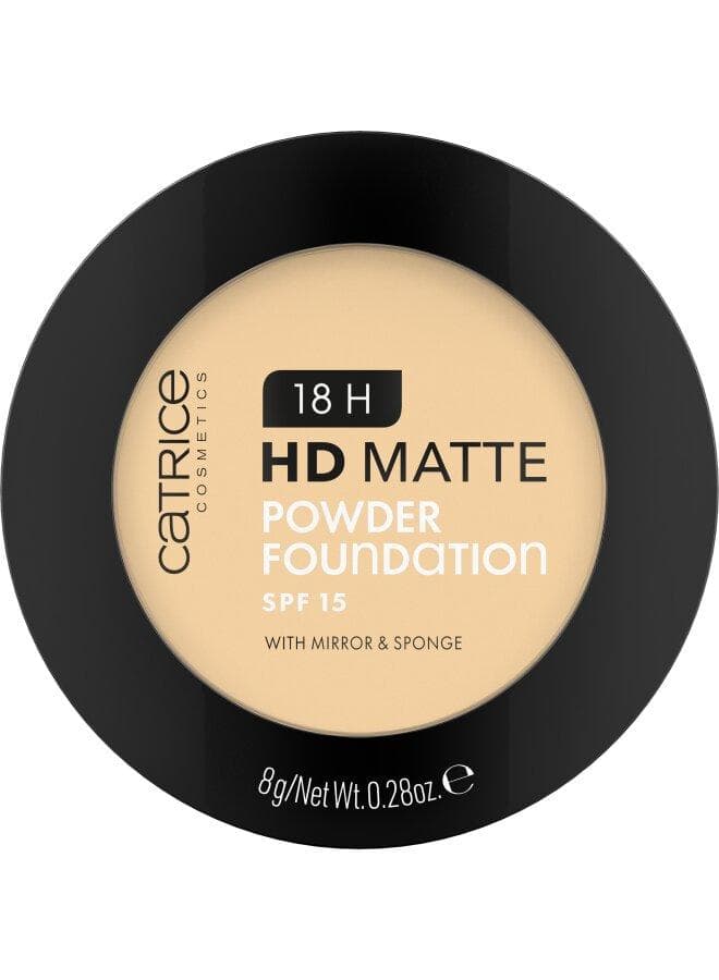 Catrice 18H HD Matte Powder Foundation لإطلالة خالية من اللمعان - Image 1