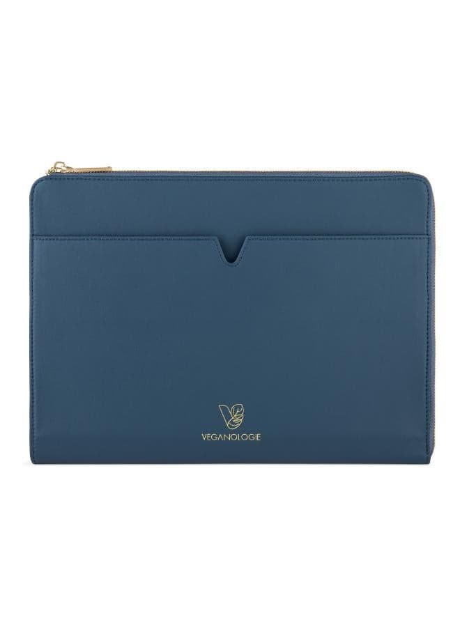 Veganologie Eden Blue 13" Apple Leather Laptop Sleeve