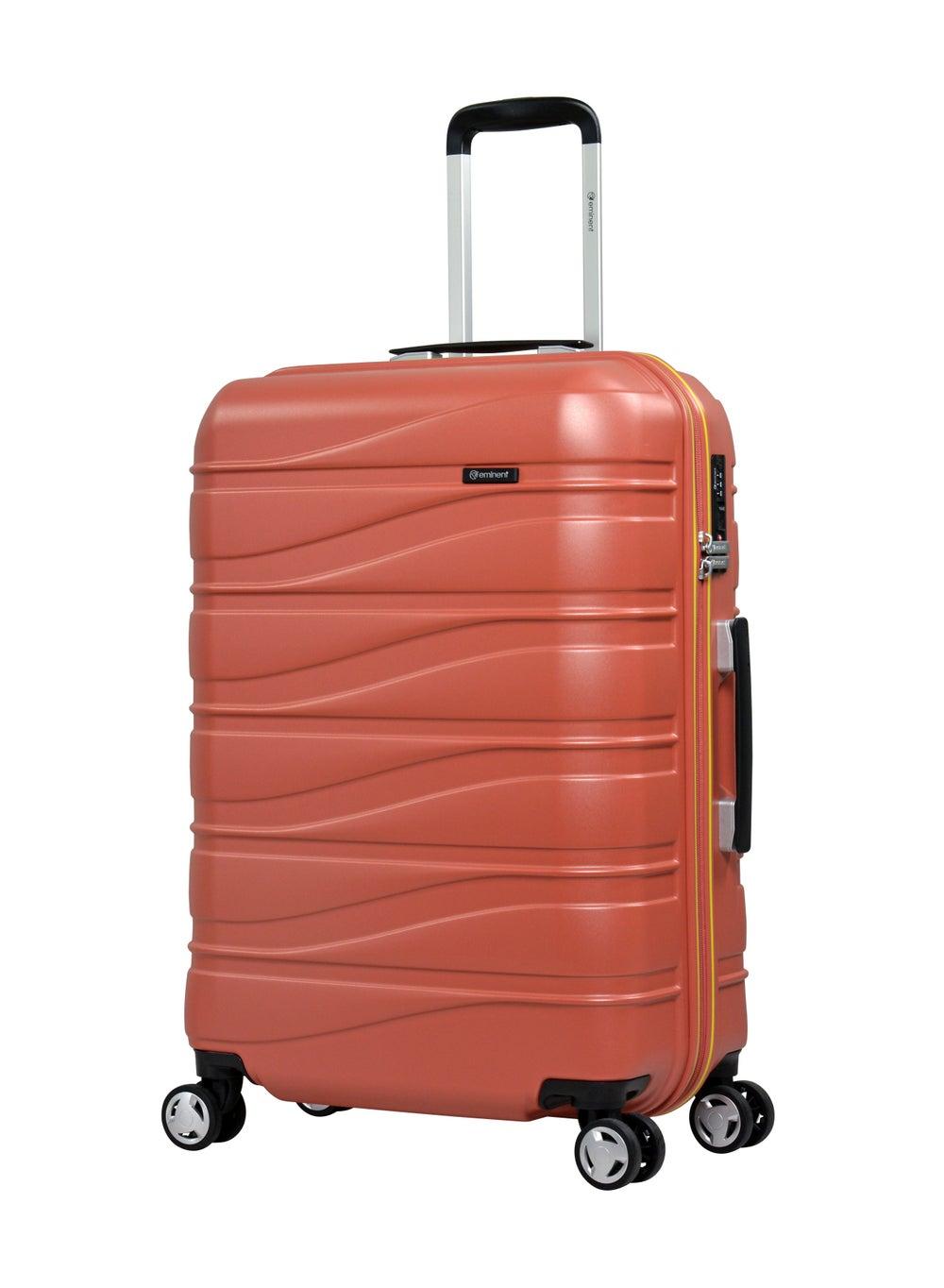 Eminent Brick Red Makrolon Polycarbonate Hard Case Luggage KJ95