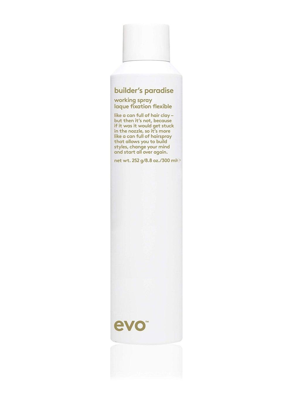 Evo Builder's Paradise Working Spray 300ml - Medium Hold - Image 1