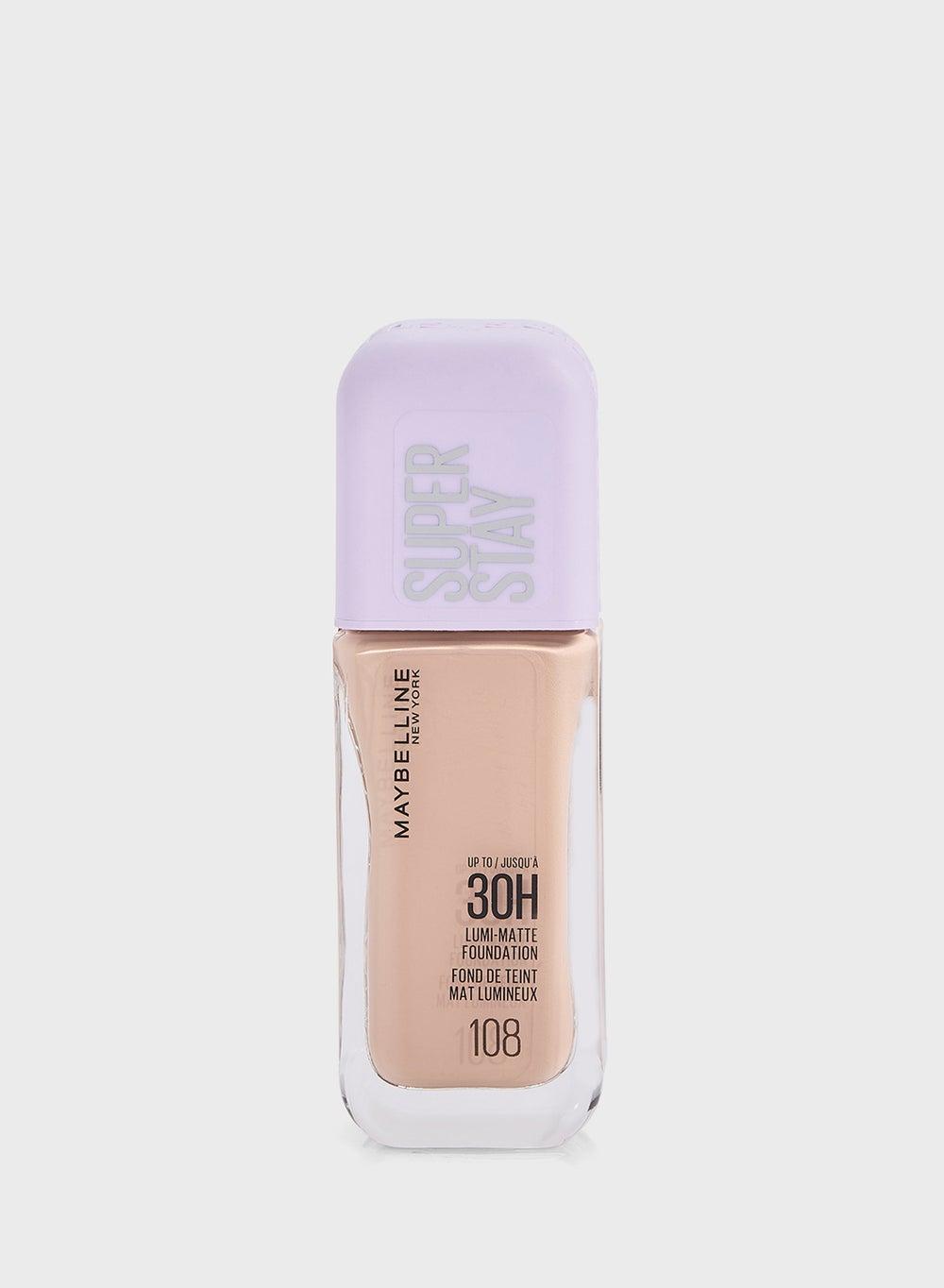 Super Stay Lumi-Matte Foundation 30hr 108 - Featherlight Glow