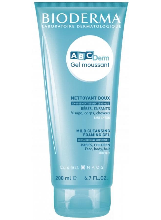ABCDerm Gentle Cleansing Gel for Babies & Children 200ml