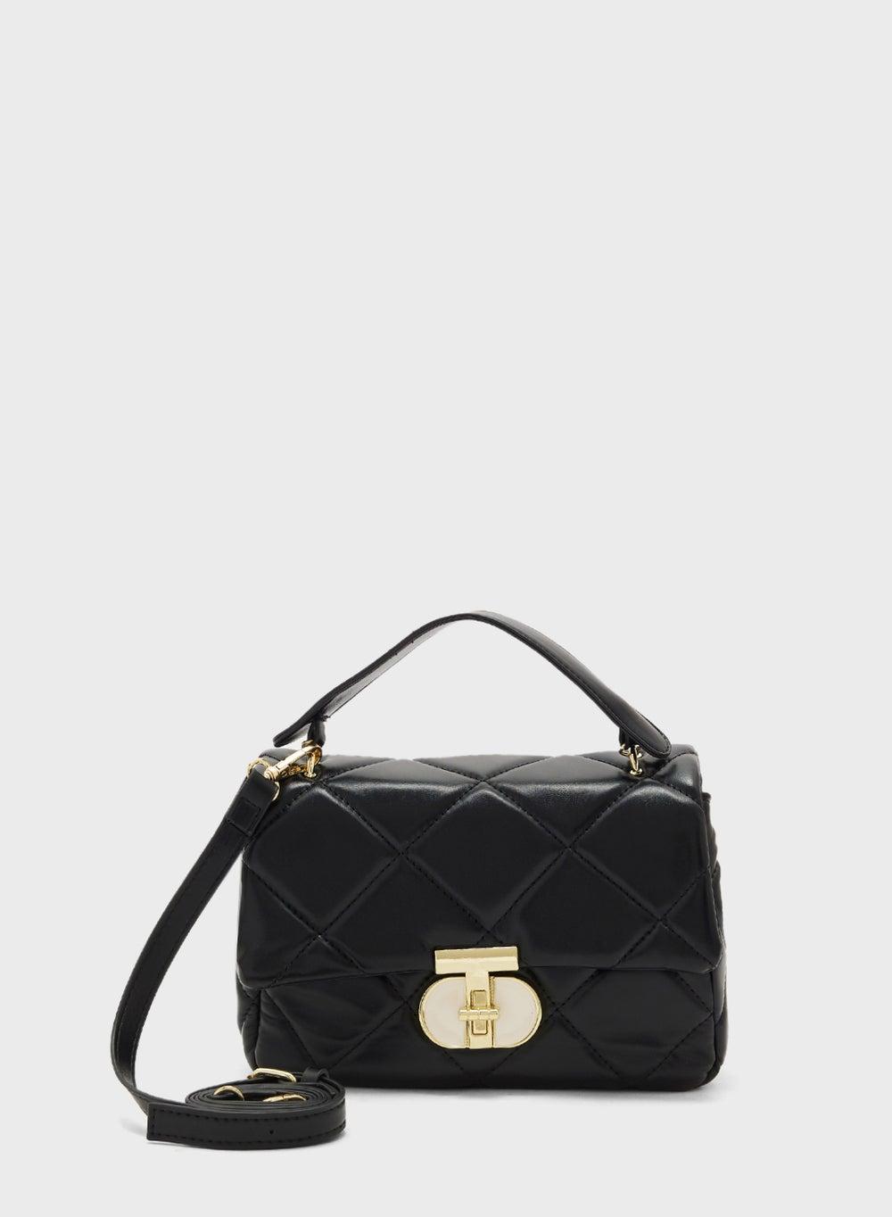 حقيبة يد راقية مبطنة بمقبض علوي - أناقة تليق بكِ - Image 1