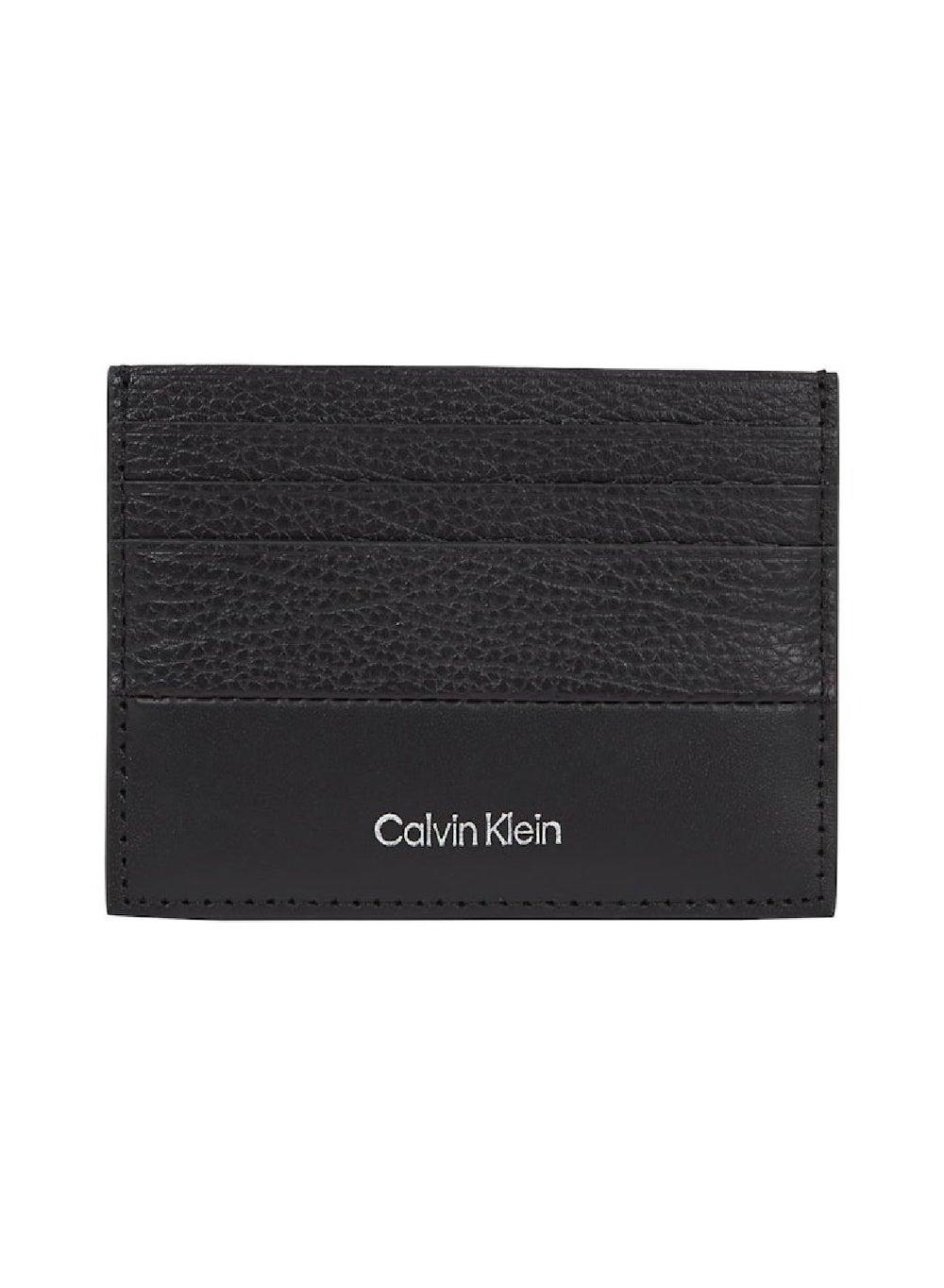 CALVIN KLEIN Sleek Leather Cardholder for Men