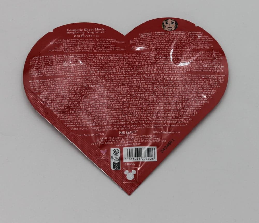 Alice In Wonderland Hydrating Facial Sheet Mask