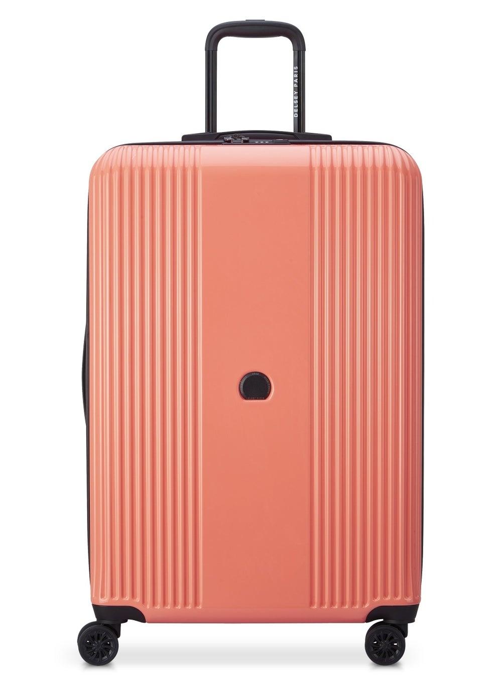 DELSEY Paris 82 Ophelie Coral Pink Expandable Hardcase Luggage