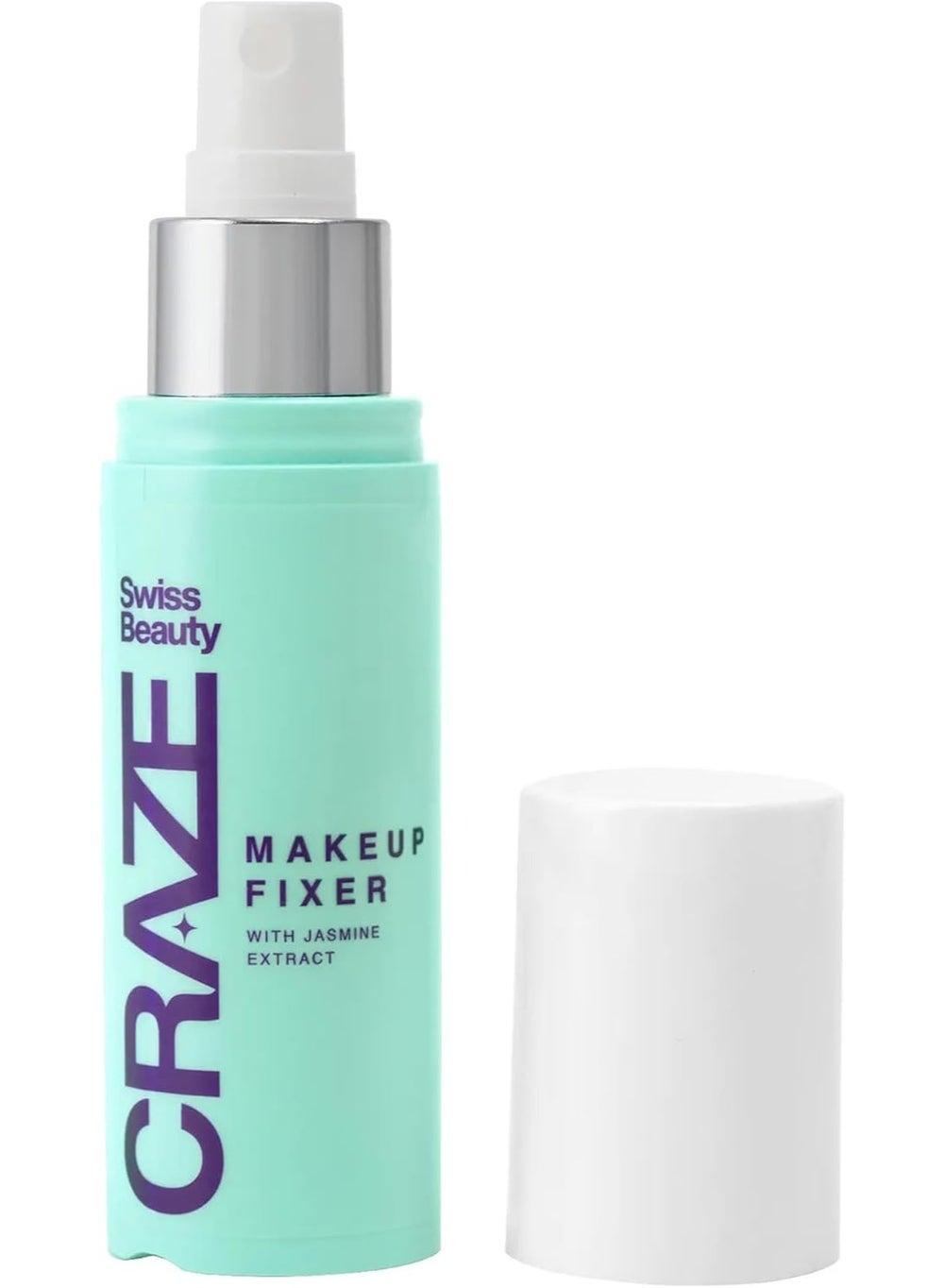 Swiss Beauty CRAZE Makeup Fixer 50ml - Hydrating Mist with Benefits - Image 1