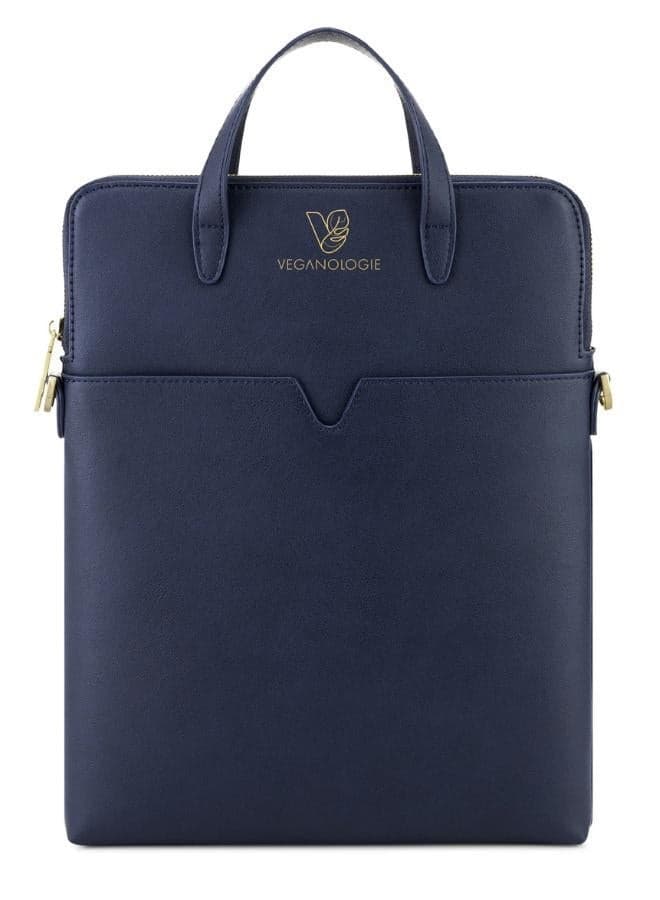 Veganologie Jupiter Eco-Chic 16" Blue Laptop Bag