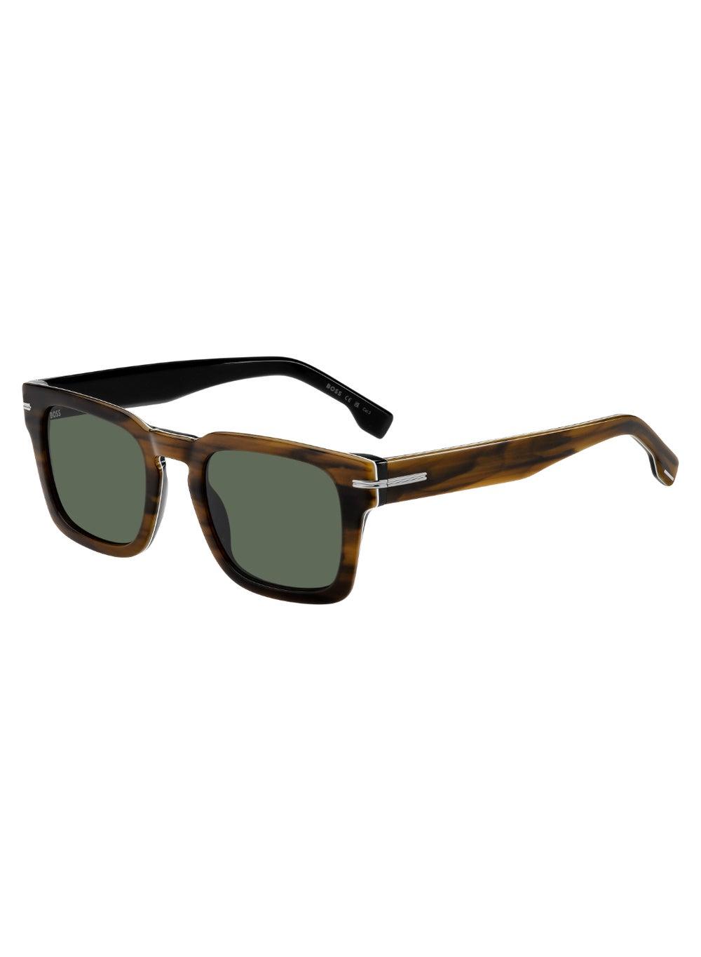 BOSS Rectangular HUGO BOSS Sunglasses: Sleek Elegance for Men - Image 1
