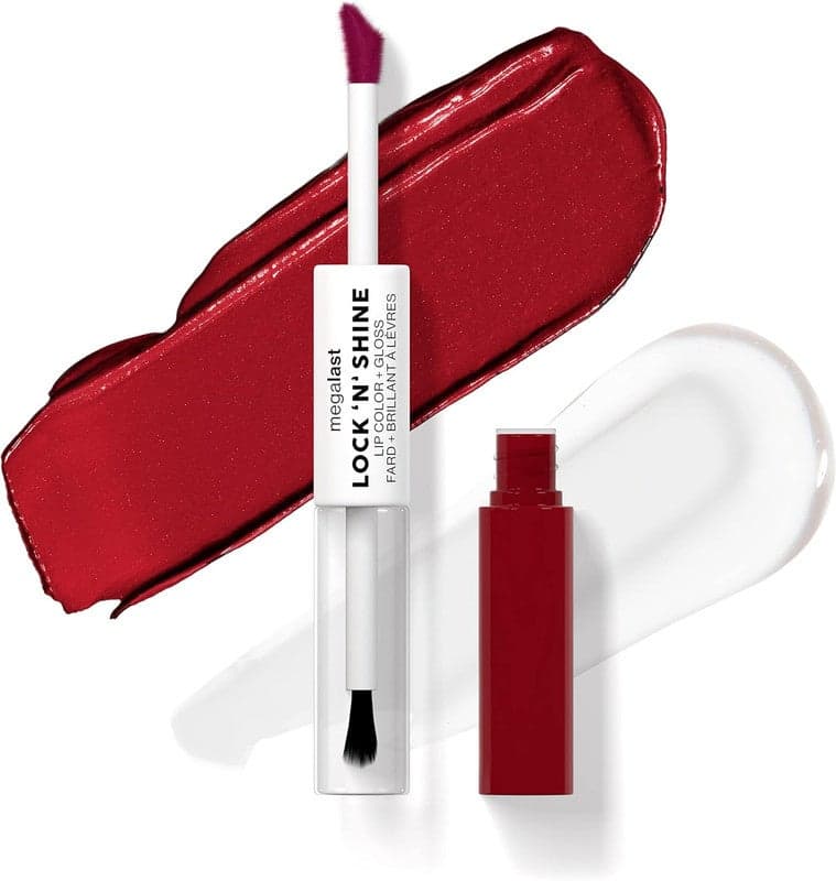 Wet N Wild Megalast Lock N' Shine - Red-Y-For Me Lip Duo - Image 1