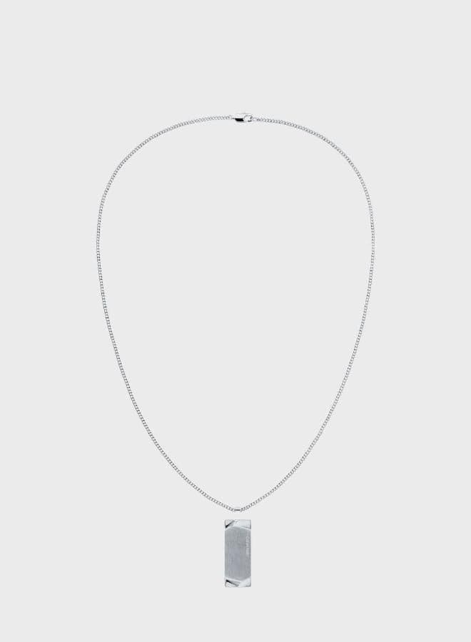CALVIN KLEIN Magnify Men's Elegant Stainless Steel Necklace