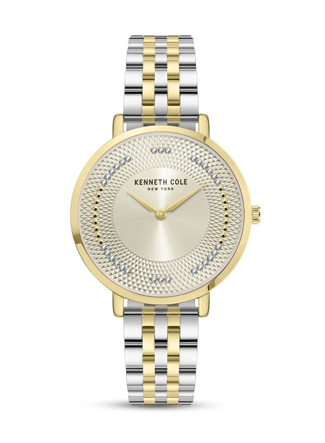 Kenneth Cole Elegance 34mm Two-tone Women’s Watch