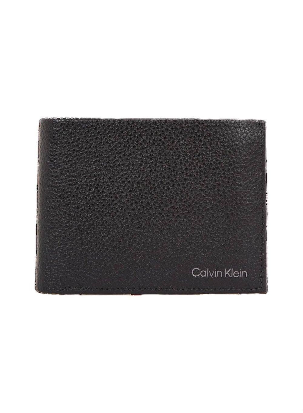 CALVIN KLEIN Leather RFID Trifold Wallet: Sleek Security