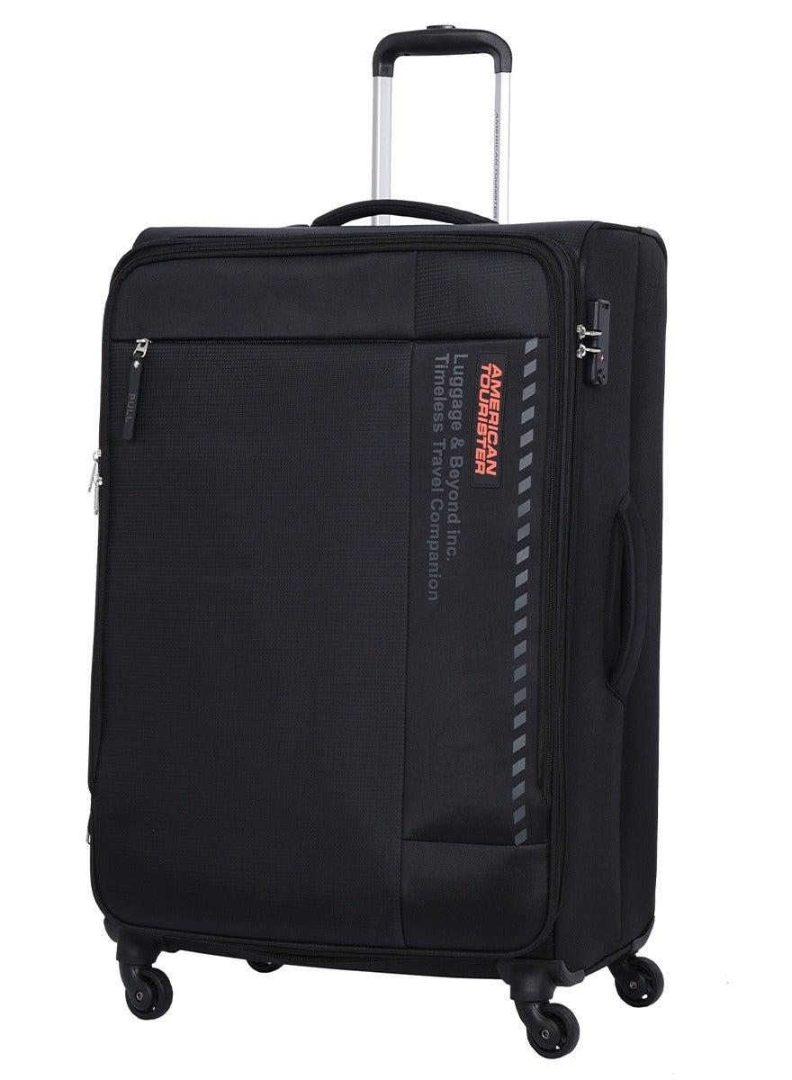 AMERICAN TOURISTER Marina Spinner 81cm: Elegant Black Travel Companion