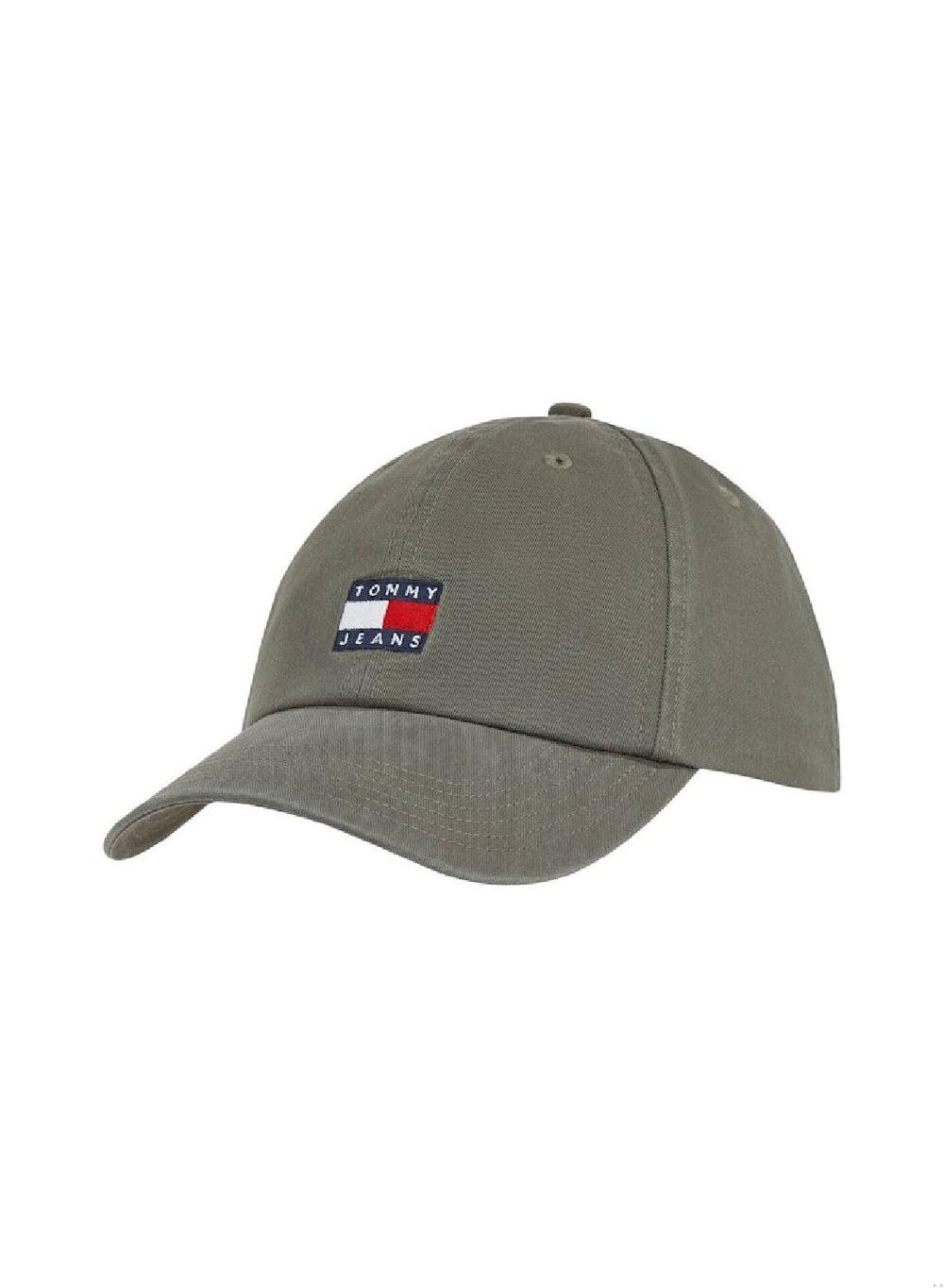 TOMMY JEANS Heritage Badge Organic Cotton Cap for Men