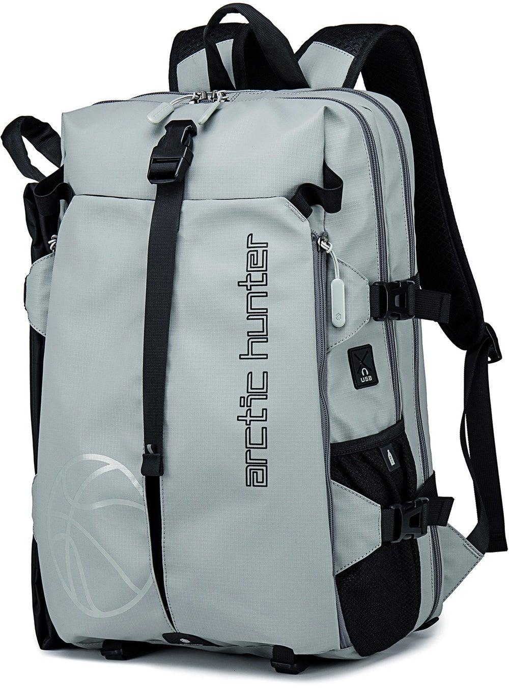 حقيبة ظهر رياضية متعددة الاستخدامات مع منفذ USB مدمج من Arctic Hunter - Image 1