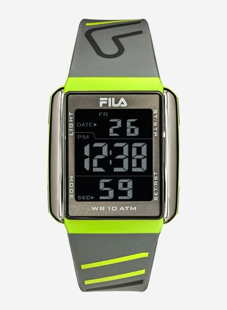 FILA Chrono 38-325-005: Sleek Unisex Gray Timekeeper
