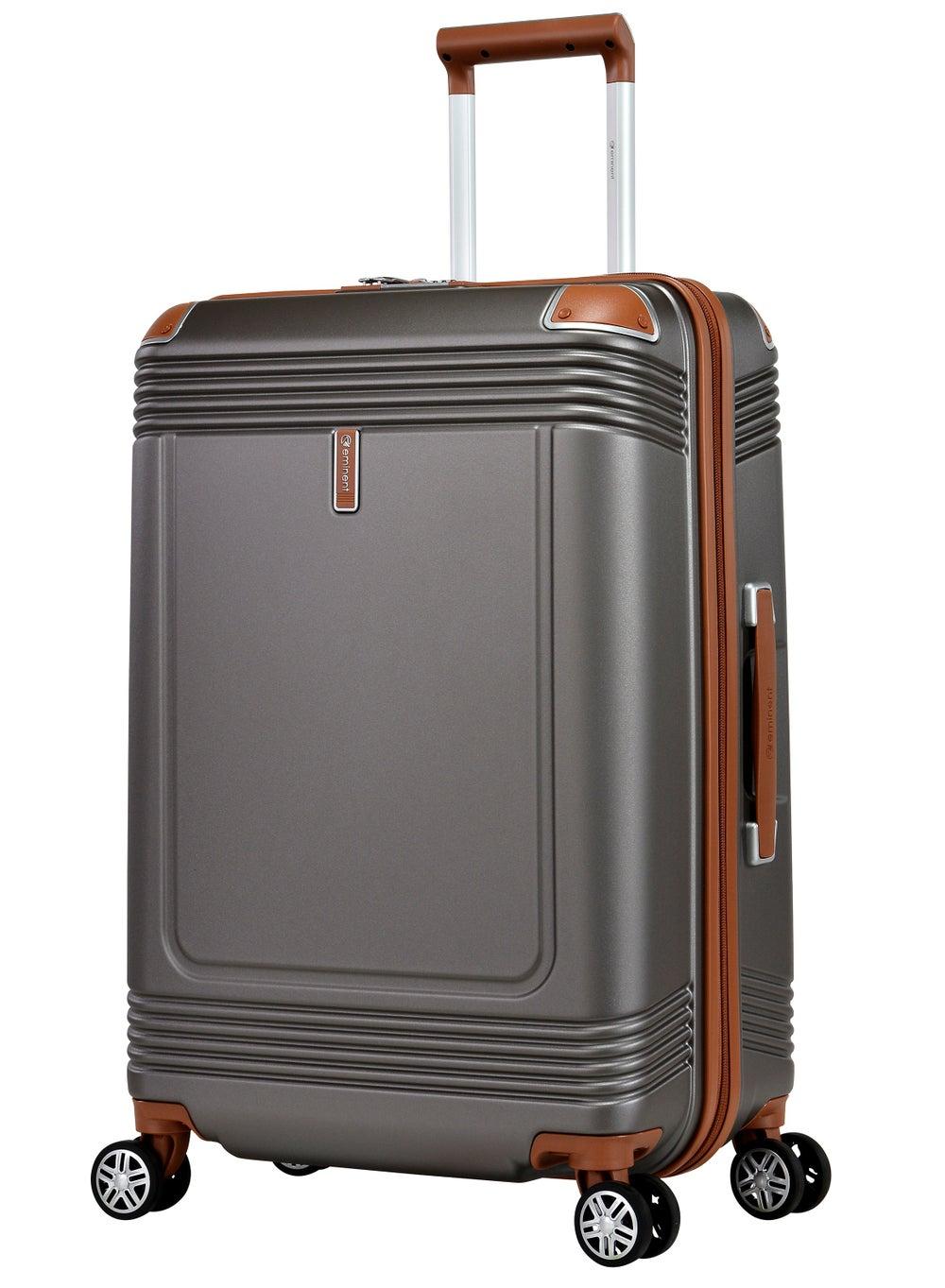 Eminent KK10 Gold Grey Medium Hard Case Trolley with TSA Lock