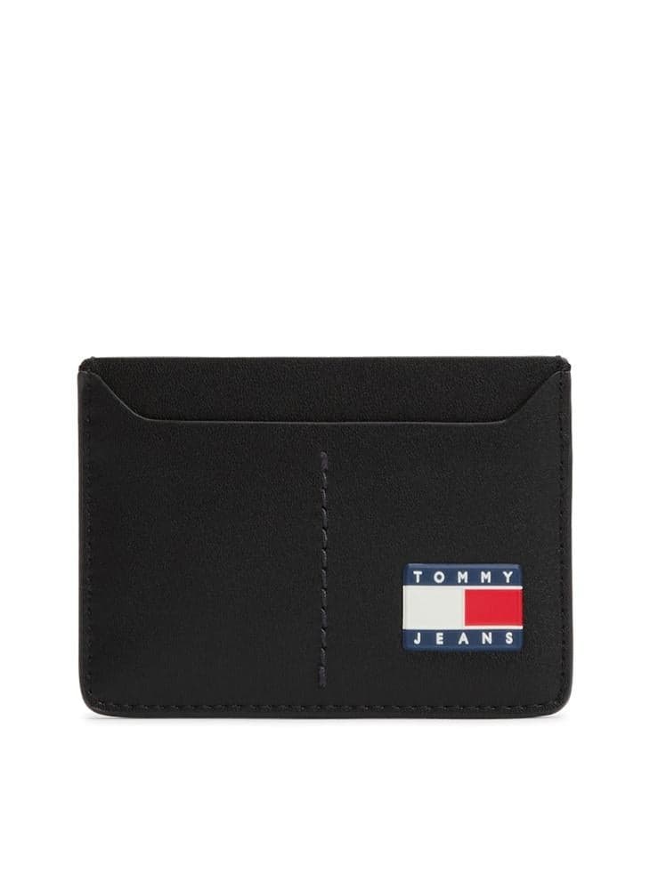 TOMMY JEANS Men's Sleek Logo Card Holder