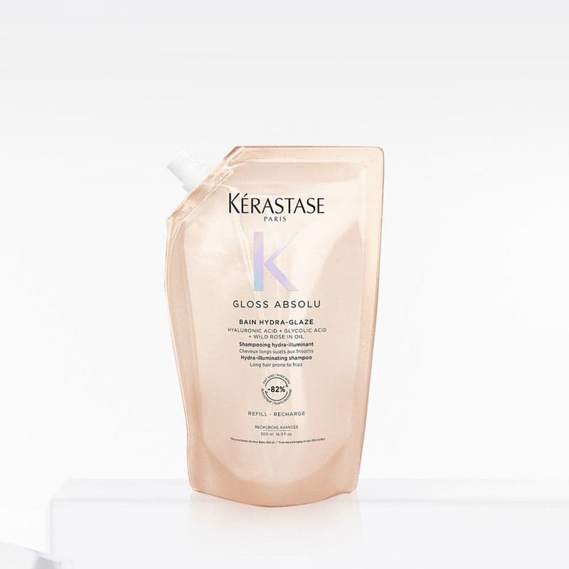 Kerastase Gloss Absolu 500ml - Silky Smooth Shampoo Refill - Image 1