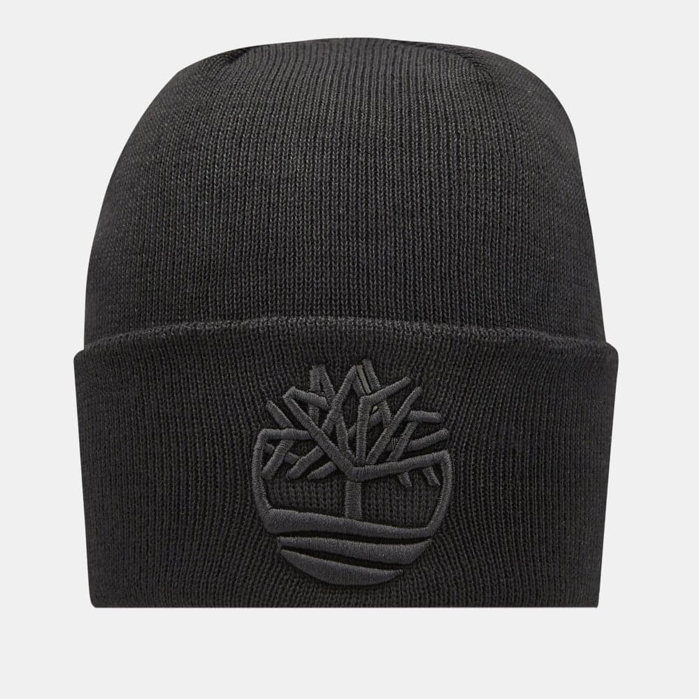 Timberland Men's Eco-Friendly 3D Embroidery Beanie - Image 1