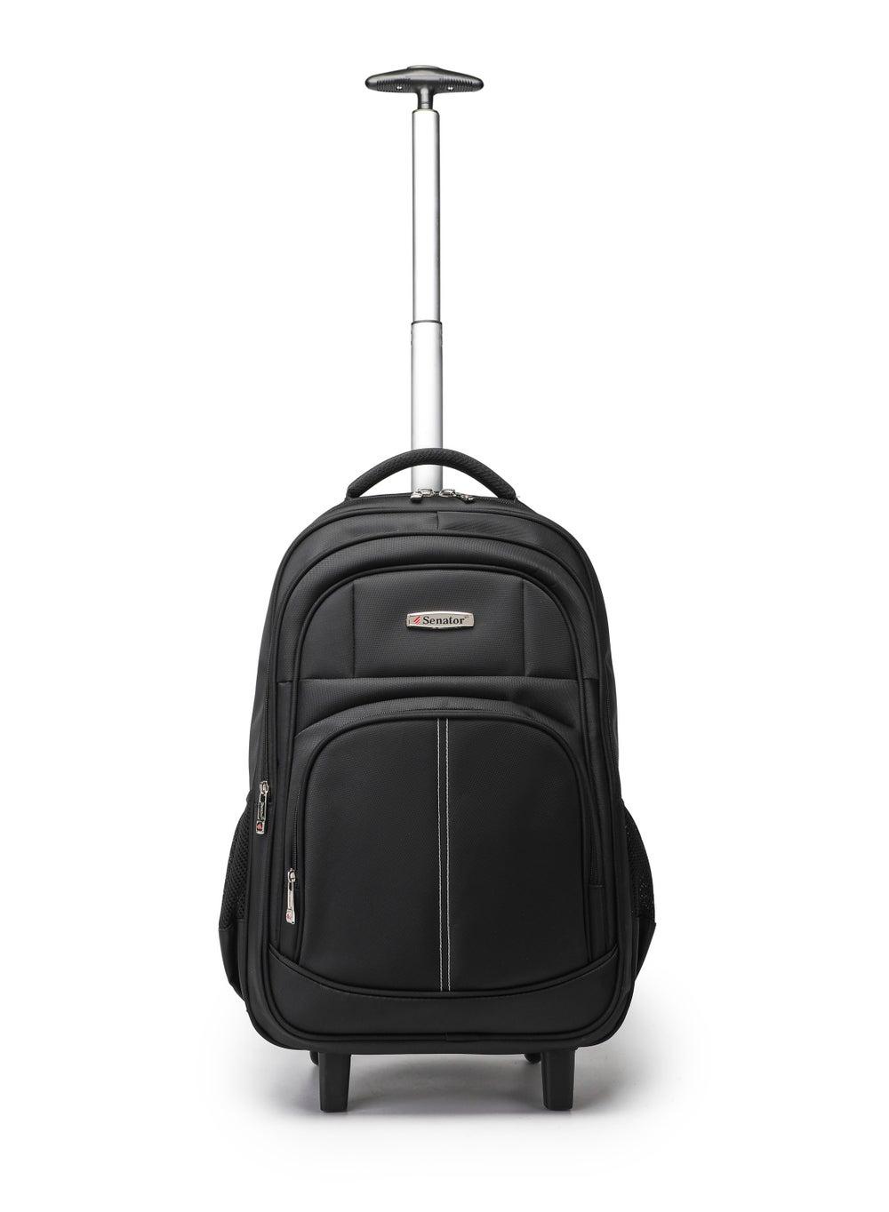 حقيبة ترولي سيناتور للسفر والعمل - مقاس 21 بوصة مع مقصورات عديدة - Image 1